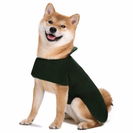 Super Absorbent Dog Drying Coat,Adjustable Dog Dressing Gown Towel Robe Pet Microfibre Anxiety Relief Designed For Small Medium Large Dogs (XL, Darkgreen)