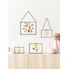 REDHUGO Hanging Pressed Flower Frame Handmade Double Glass Picture Frame