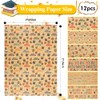Happy Birthday Paper 12 Sheets Birthday Wrapping Paper 28x20in Folded