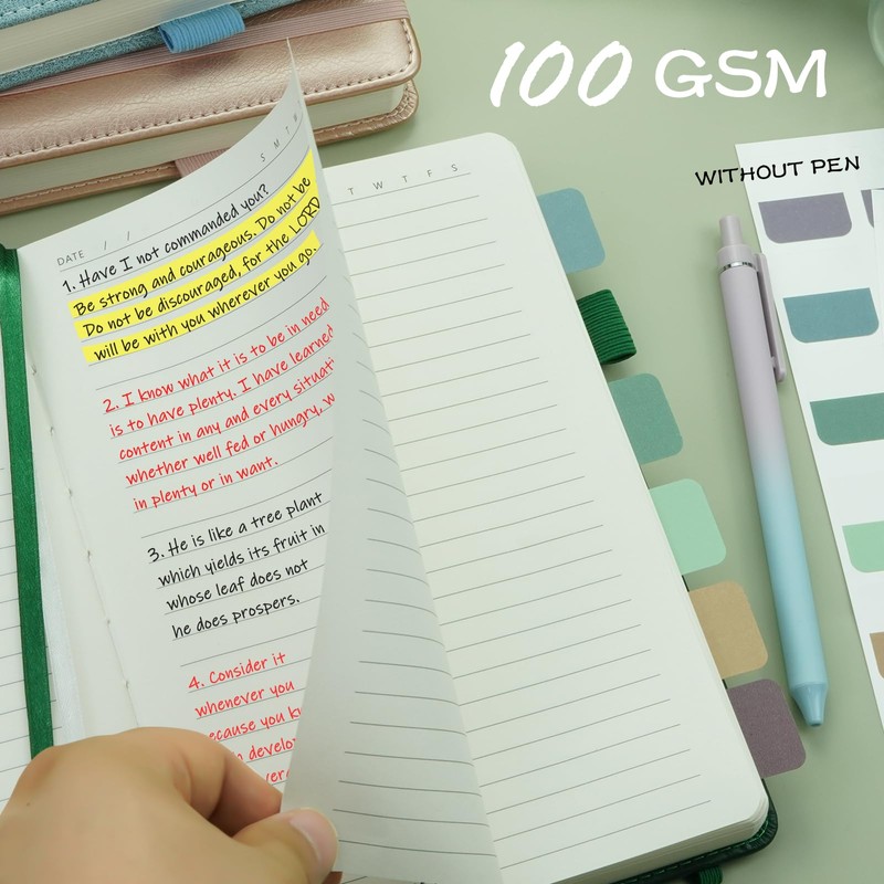 Hoci Poci Lined Journal Notebook, 400 Pages Thick Journal for