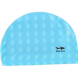escualo Gorra para Natacion Unisex Adulto Modelo Tekno Plus (Elastano y Nylon) Unitalla, Color Aqua