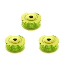 LADAMI Ryobi Strimmer Spool Strimmer Spool Line for Ryobi One PLUS+ AC80RL3 Cordless Trimmers 3 Pcs