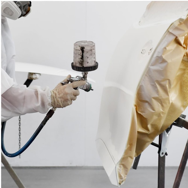 LAUCO Disposable Paint Spray Gun Cups Liners and Lid System