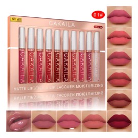 Brillos Labiales Mixed Color 10 Pzs Impermeables