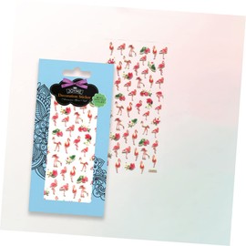 minkissy 3 Sheets Nail Art Decoration Nail Art Stickers Nail Transfer Stickers Animal Jaw Trainer Floral Nail Decals Bronzing Pearls for Face Nail Stickers 2d Manicure Decorations