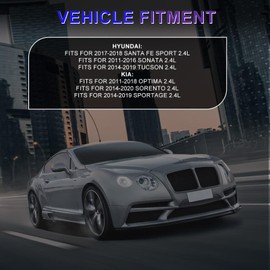 INGKAN G4KJ 2.4 Connecting Rod 4Pcs Fits for Hyundai Sonata 11-16/ Tucson 14-19, Kia Optima 11-18/ Sorento 14-20/ Sportage 14-19 2.4L l4 OE 23510-2G540 23510-2G520 23410-2G510 23510-2G500