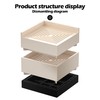 Furniture Risers, Tclouda Bed/Sofa/Desk/Table/Chair Leg/Fridge Lifts to 1.5, 3 and