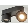 Budbuddy 2 x 12 W LED Ceiling Light Spotlight Black