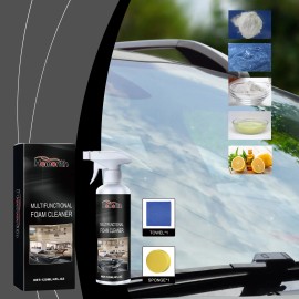 Homonth Multifunctional Glass Oil Film Foam Remover Removes Oil Film Glass Water From Front Windshield Cars