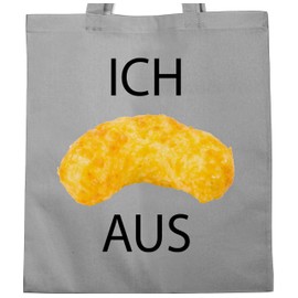Shirtracer Baumwolltasche - Taschen - Ich flip aus Erdnussflip I Ich flippe aus lustige Meme Geschenke hässlich I Statement Geschenk lustig Erdnussflip - Unisize - Hellgrau - statements sprüche