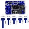 Adunsiaoto Motorcycle Fairing Screws Set Motorcycle, Fairing Windscreen Screws, Motorcycle