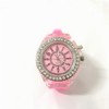 CdyBox Silicone Bling Women Men Watch LED Luminous Colorful Lights