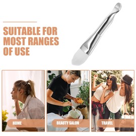 Baluue Facial Mask Brush Applicator, Clay Mask Spoon Cosmetic Makeup Brush Cosmetic Brush Spoon for Beauty Cream Skin Care Tools