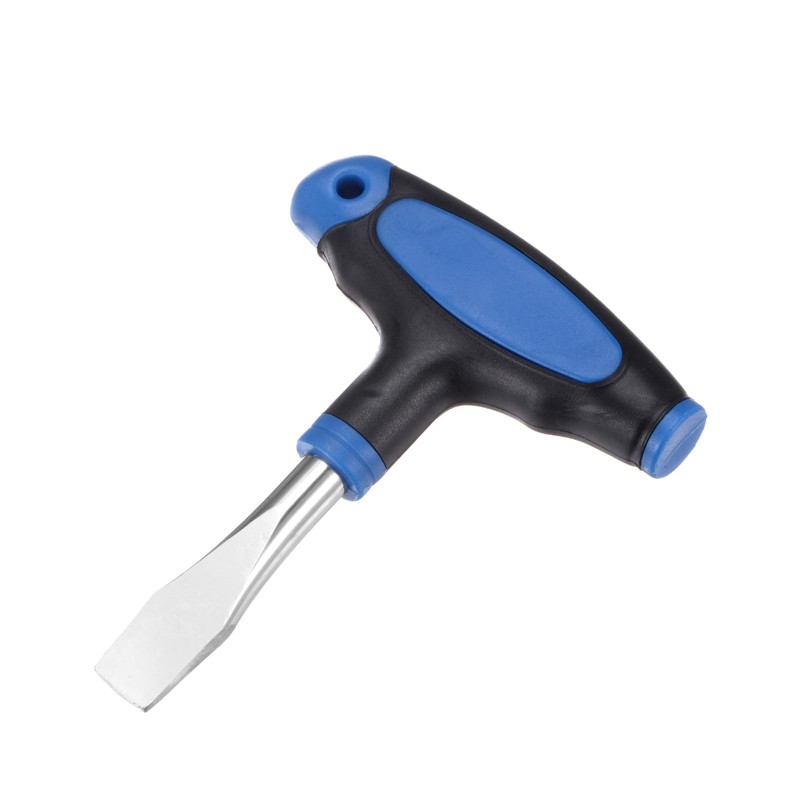 sourcing map T Handle 12mm Flat Head Screwdriver Easy to