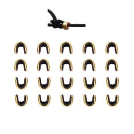 IUSOT Pack of 20 Nock Points, Archery Accessories, Bowstring Nock Points, Bow Accessories for Compound and Recurve Bow, High-Quality Cam Buckle Clips for Precise Positioning