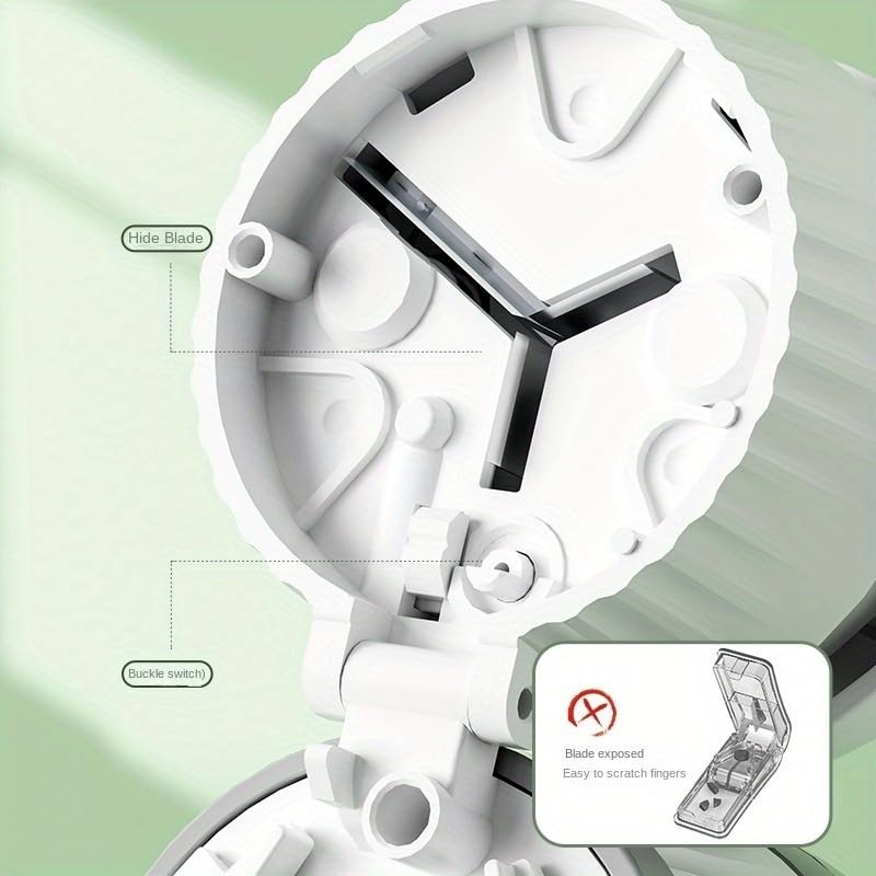 Pill Cutter - Pill Splitter with Stainless Steel Blade for