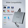 JESWO Adaptador USB C a HDMI, 3 en 1 Adaptador