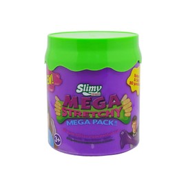 SLIMY Mega Stretchy 500 g Original Slimy Mega Slime Play Clay for Children, Extremely Stretchy Slime in Gift Box, Elastic Play Clay as Children's Gift, Colour: Purple