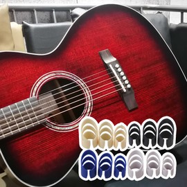 Yibuy 12pcs Small M L Multicolor Plastic Guitar Finger Pick