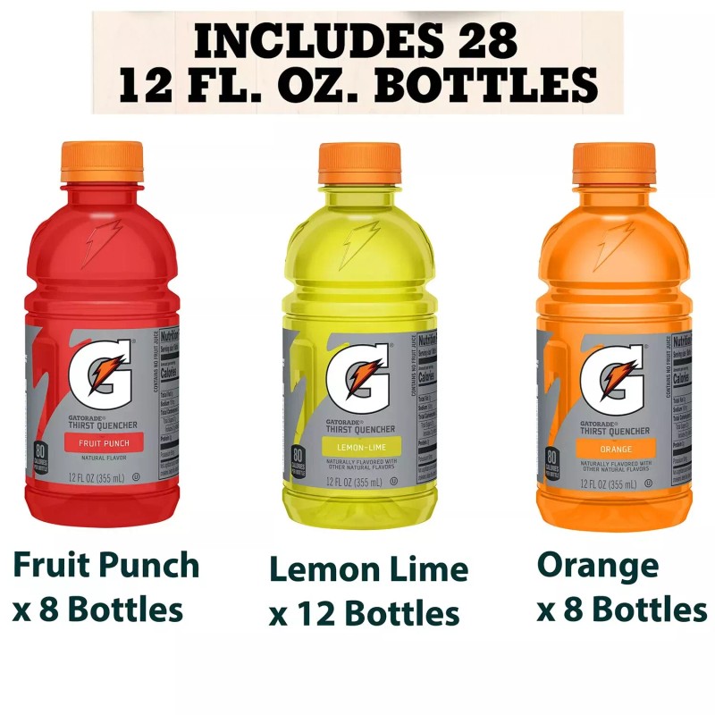 Gatorade Sports Drinks Core Variety Pack 12 fl. oz., 28