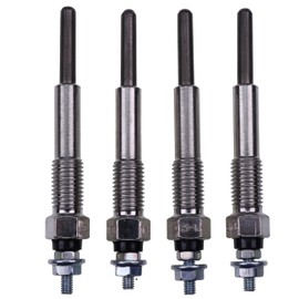 SUKATC 4PCS 9-82511978-0 12V Glow Plug Compatible with Isuzu C240 C190 C201 C221 4BA1 D500 4FA1 3KA 3KB1 3KC1 3AA1 3AB1 3AD1 3AE1 3AF1 3AG1
