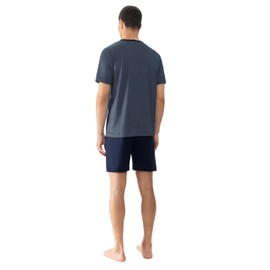 Mey Bennison 24370 Men's Pyjamas Short, Blue (yacht blue)