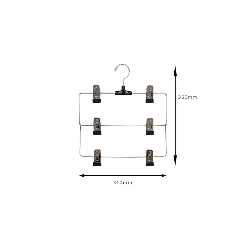Cinco Hanger Metal Skirt 3 Tiers