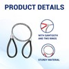 Stainless Steel Wire Saw 6pcs Camping Saw Rope Saws for