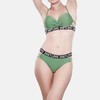 QUEEN HELENA Bikini Sets Swimwear Women's 235617, Green, 40