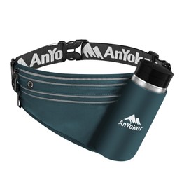 AnYoker Running Pouch, Lightweight, Waterproof, Non-Shaking, Fanny Pouch, Compatible with iPhones, Smartphones, Lightweight, Water Bottle, Waterproof, Running Pouch, Thin, Stylish, Men's, Women's, YB