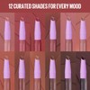 6PCS Matte Lipstick Set for Women, Brown Nude Lipstick Kit