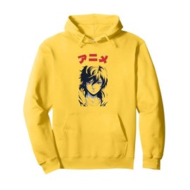 Anime in Japanese Kanji Characters Manga Pullover Hoodie