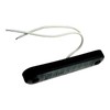 MelTruck LED Marker Light White Smoke Dark Tinted Flat Round