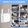 WiFi Extender Booster with Ethernet Port - Plug-In WiFi Booster