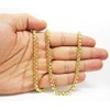 DAYA EMPIRE Men Women Gold Box Round Roll Chain strong