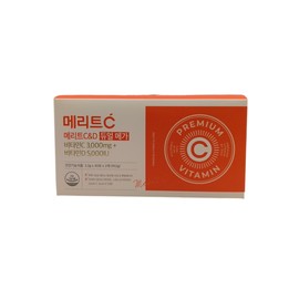 휴온스 메리트C&amp;D 듀얼 메가 고함량 비타민C 3000 비타민D 5000 2개월분 60포 1박스 Hyuons Merite C&D Dual Mega High-Dose Vitamin C 3000 Vitamin D 5000 2-Month Supply 60 Sachets 1 Box