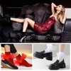 Black Ruffle Socks Soft and Comfortable Red Ruffle Socks,High Elasticity
