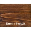 Armstrong-Clark Deck & Wood Stain Samples (Semi-Transparent: Rustic Brown, Natural
