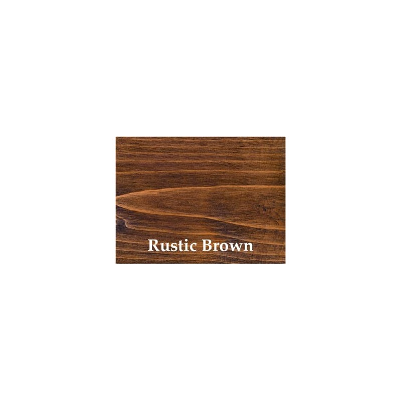 Armstrong-Clark Deck & Wood Stain Samples (Semi-Transparent: Rustic Brown, Natural