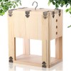 1 Pack Extra Large Carpenter Bee Trap for Outside, 2