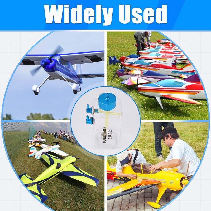 Comphic Fuel Tank Petrol Transparent Plastic Bottle 300CC CNC for