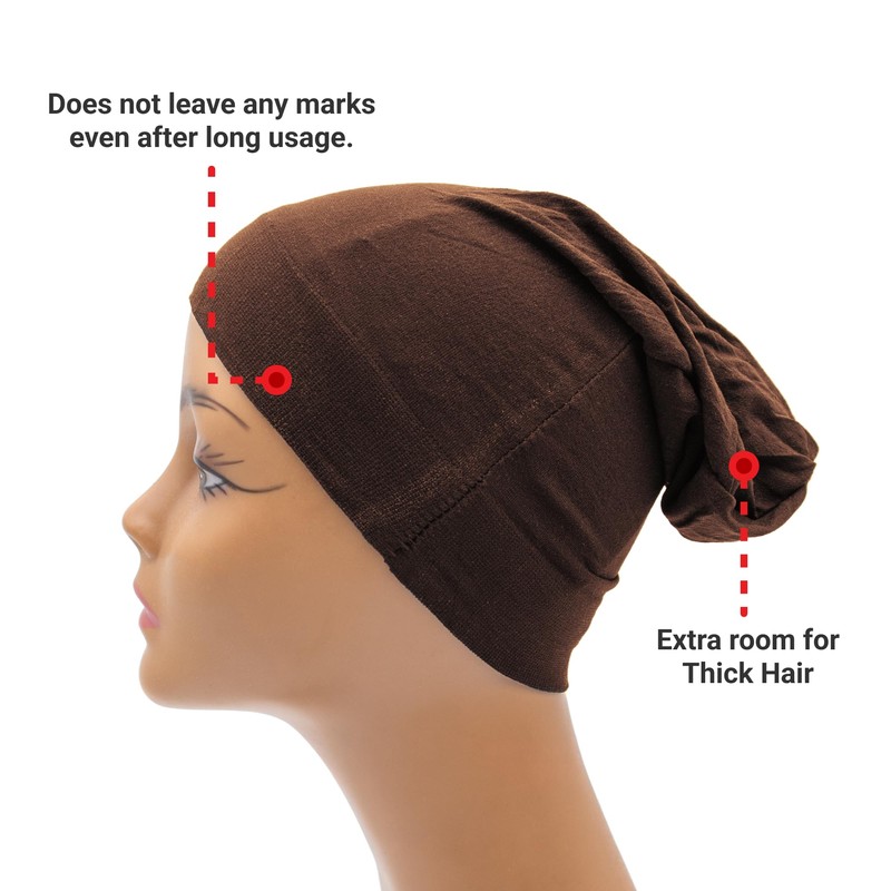 Unisex Stretchable Dreadlocks Cap – Soft, Lightweight, Durable, and Comfortable