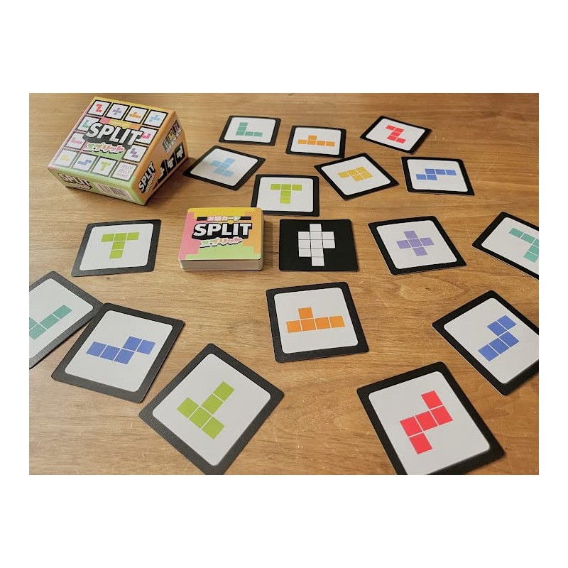 JELLYJELLYGAMES Split 2-8 Player Puzzle Game Board Game