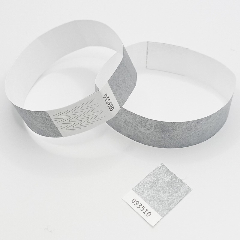 Europaband - Pack of 100 Tyvek bracelets - for identification