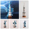 Building Block Space Exploration Shuttle Toy Aerospace Building Kit with