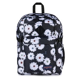 JanSport Main Campus Backpack - Travel or Work Backpack with 15-Inch Laptop Sleeve and Dual Water Bottle Pockets, Eyeball Blossom