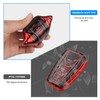 QBUC for Toyota Key Fob Cover with Keychain Premium TPU