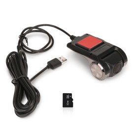 Erisin HD 1080P Auto Dash Kamera mit 32GB TF Karte, 150° Betrachtungswinkel Wasserdicht USB Dash Kamera DVR Auto Rekorder Frontkamera für Android Autoradios