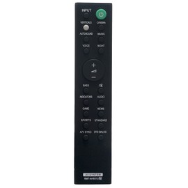 ALLIMITY RMT-AH501U Remote Control Replace fit for Sony Soundbar AV System HT-X8500 RMTAH501U HTX8500