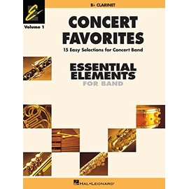 Concert Favorites Vol. 1 - Bb Clarinet: Essential Elements Band Series